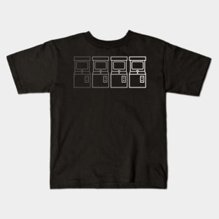 Fading Arcade Machines Kids T-Shirt